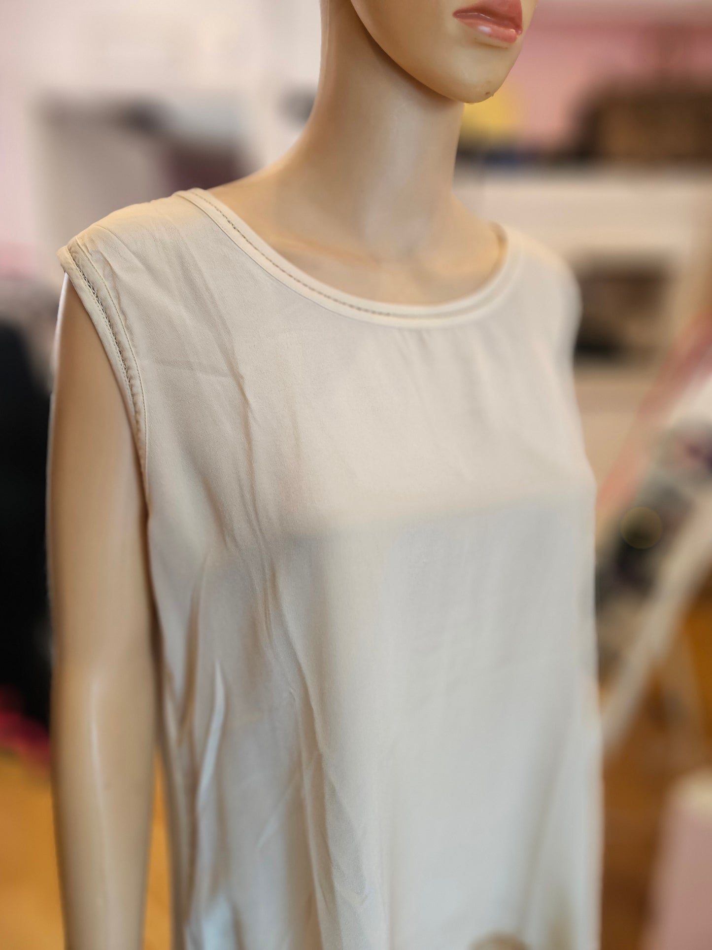 Canotta Max Mara Weekend in seta tg xl
