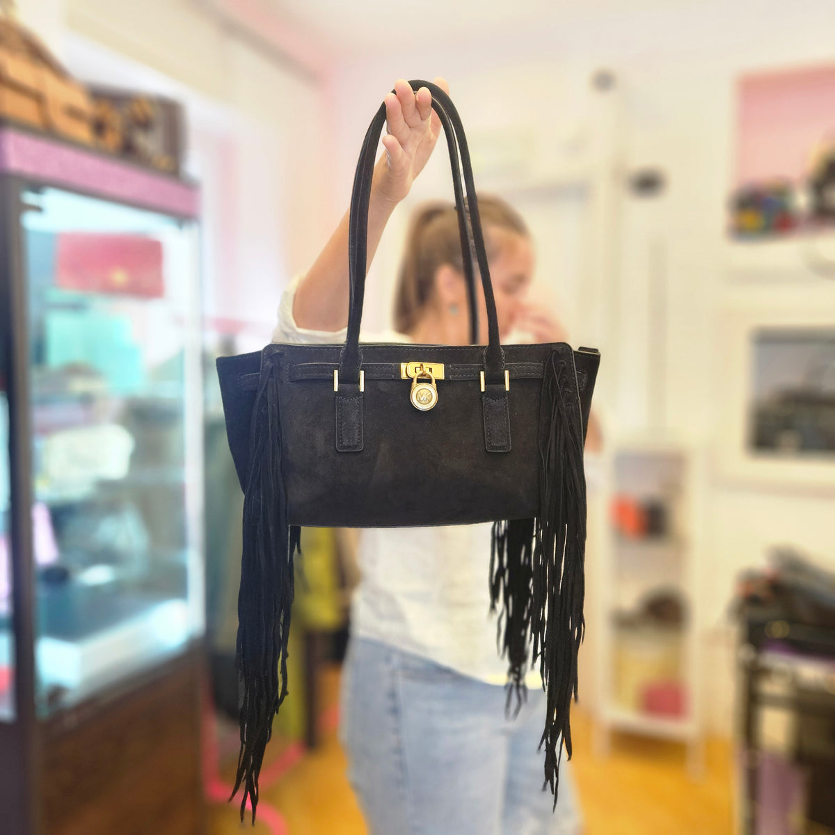Borsa Michael Kors con frange