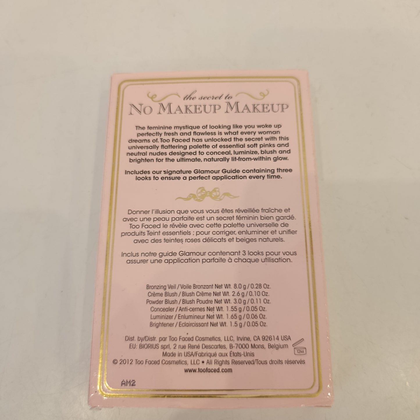 Palette too Faced