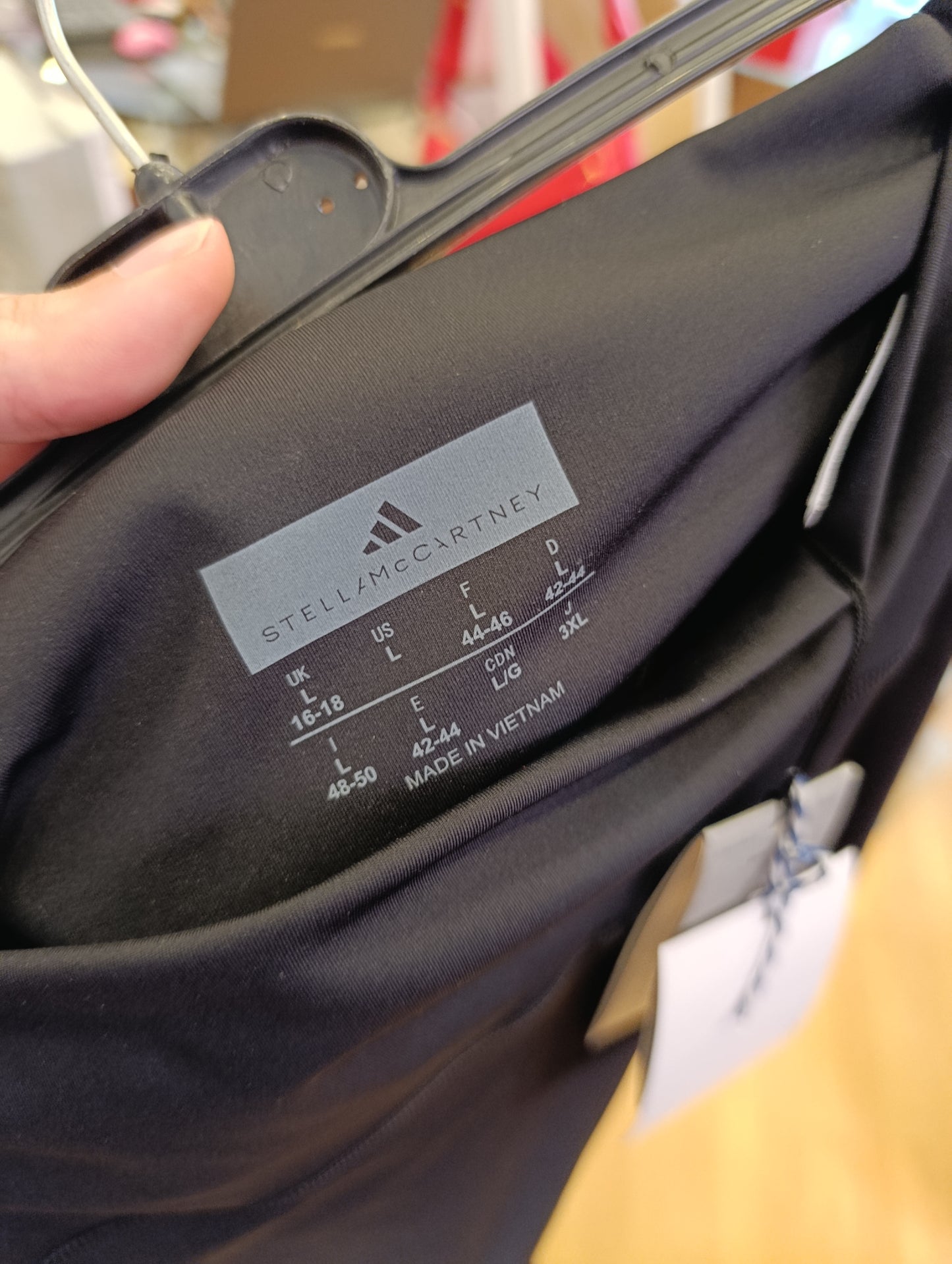Pantaloni sportivi Adidas per stella McCartney nuovo con cartellino tg L