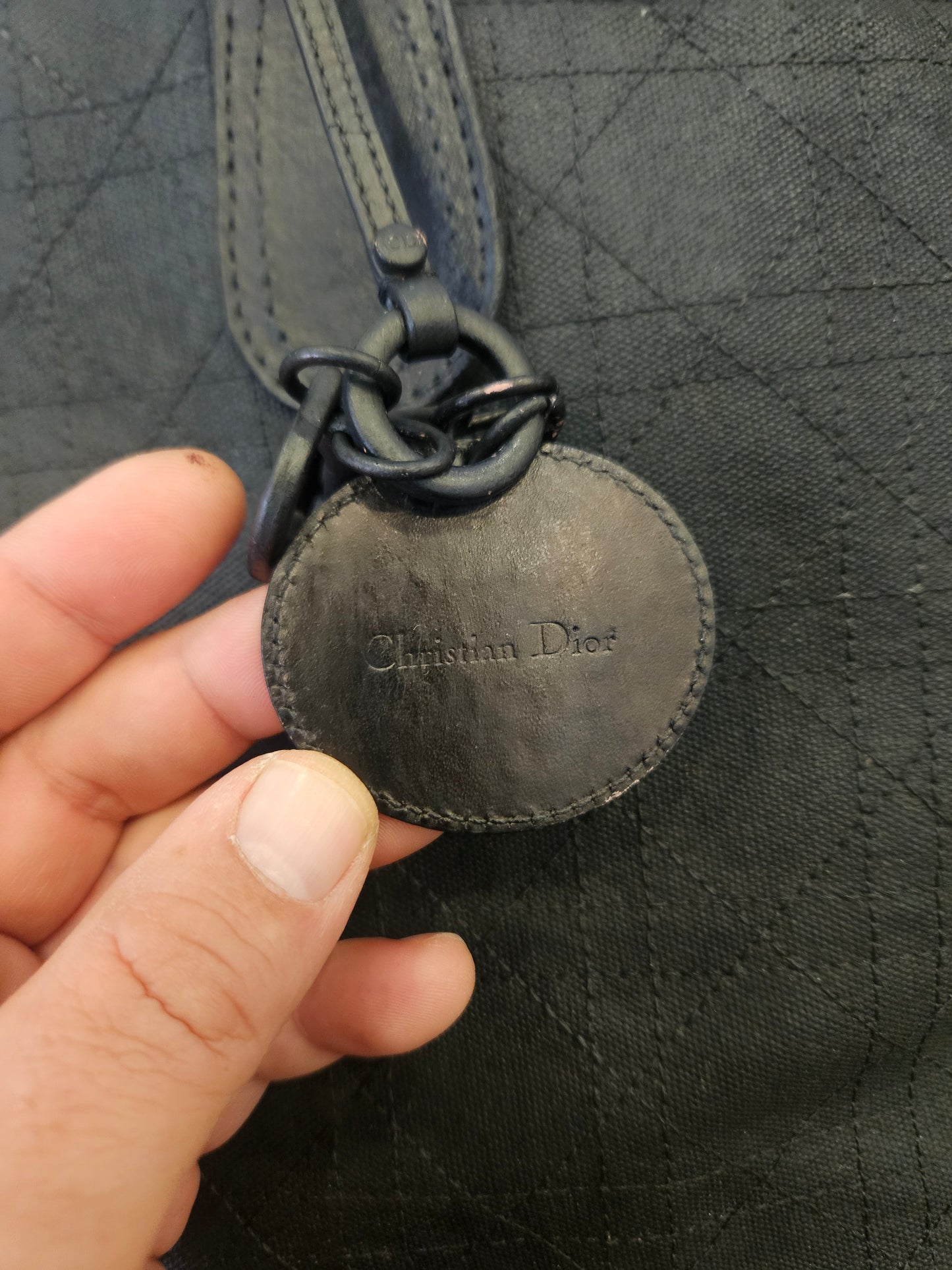 Borsa Dior riverniciata