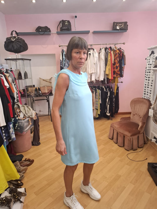Abito lunatica azzurro tg s/m