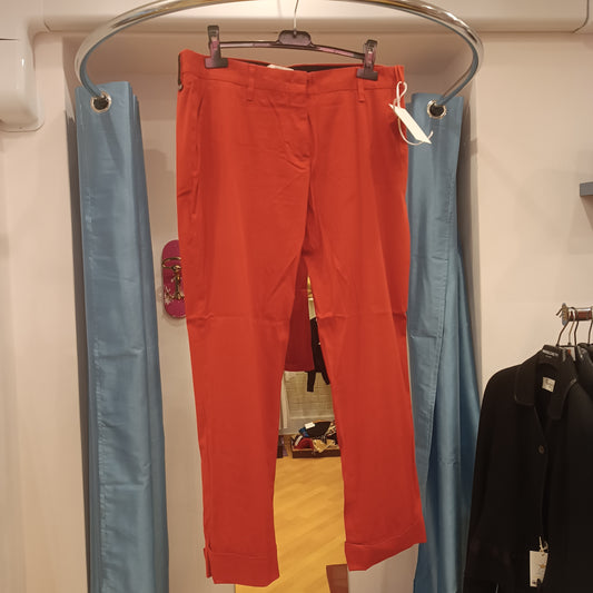 Pantalone Prada rosso tg 44