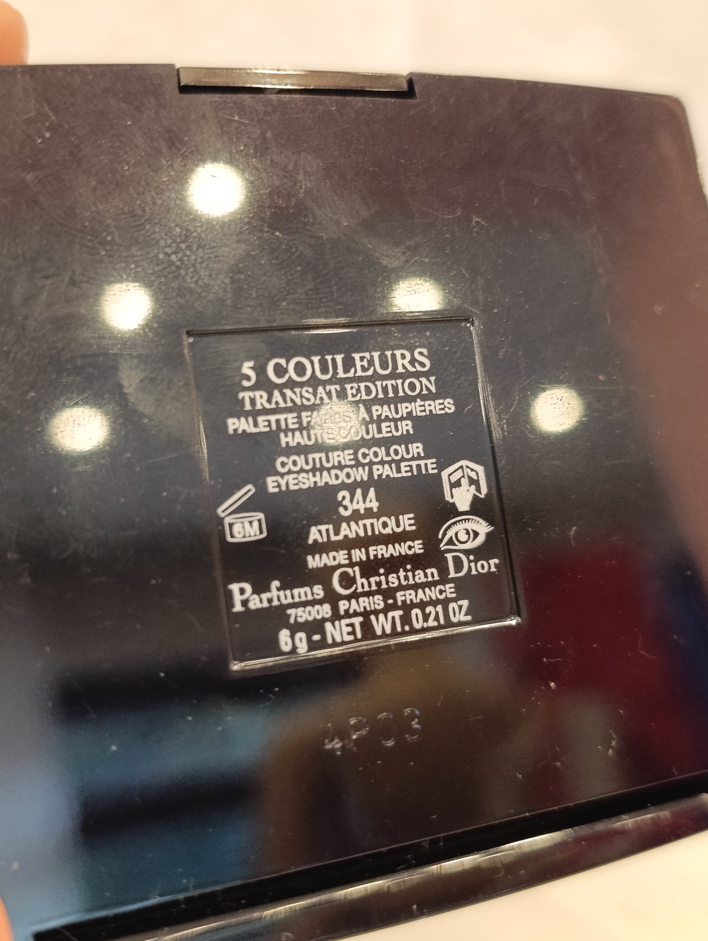Palette Christian Dior ombretti