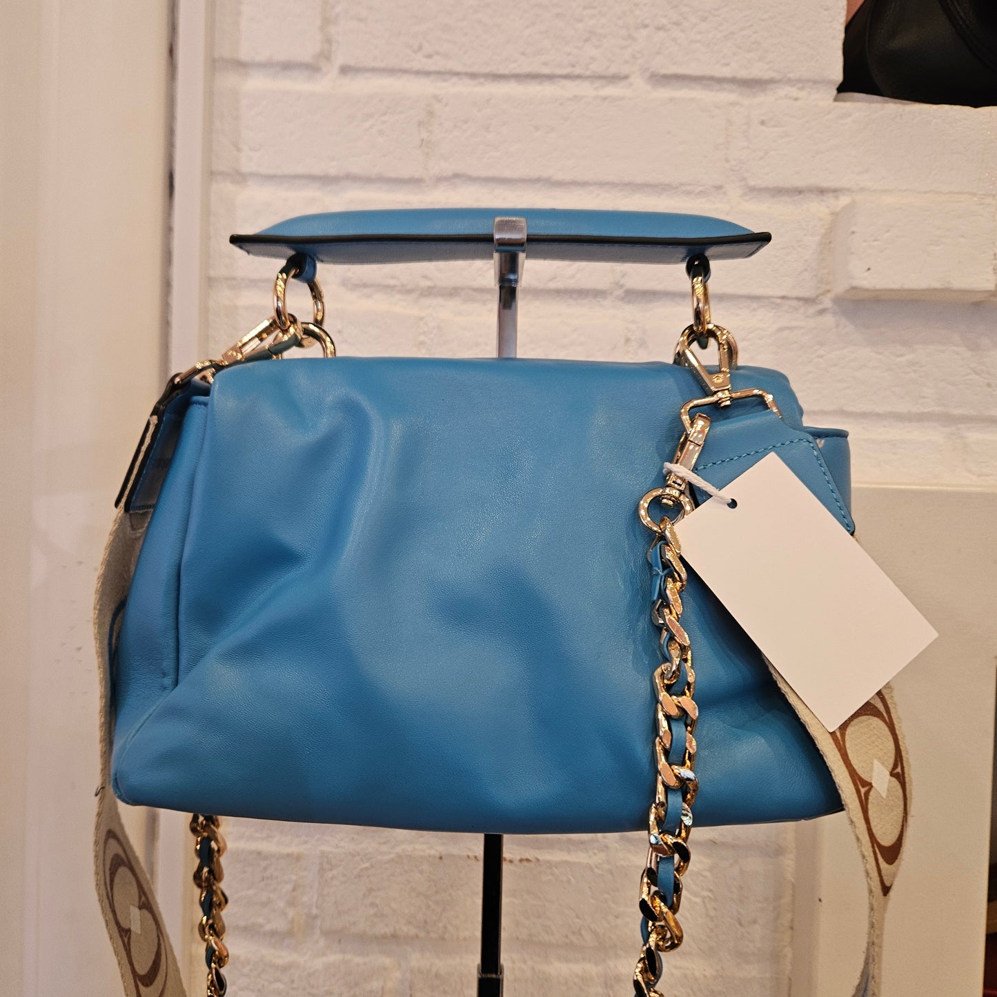 Borsa La Carrie azzurro